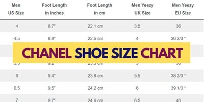 chanel shoe size fit|Chanel slingback size chart.